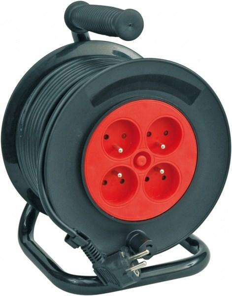 Image du produit Toya Rallonge de 25 m 4 prises de type E Tambour (25 m)