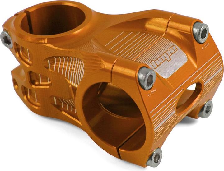 Hope AM stem oversize 31.8 mm - orange (31.80 mm)