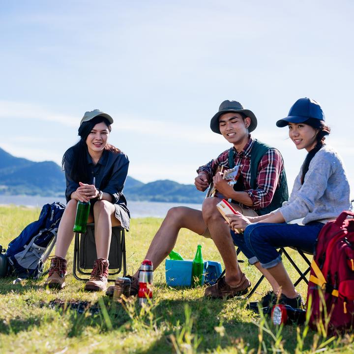 Produktbild Relaxdays Campinghocker