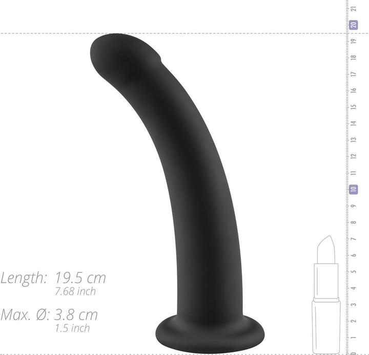 Image du produit No-Parts Parker Dildo 19.5 cm - Black