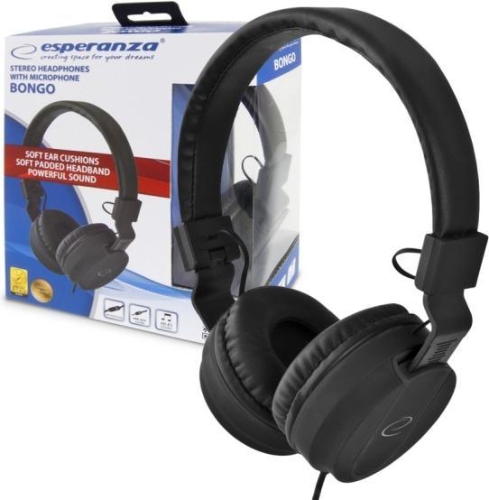 Produktbild Esperanza Rondo - hovedtelefoner med m (Keine Geräuschunterdrückung, Kabelgebunden)