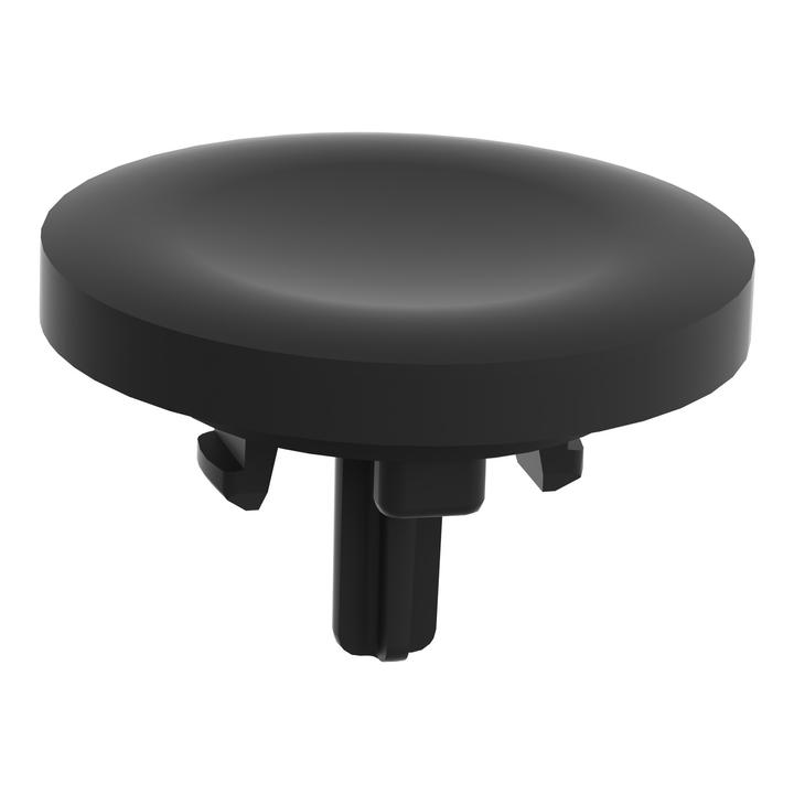 Produktbild Schneider Electric black plain cap for flush PUSHBUTTON