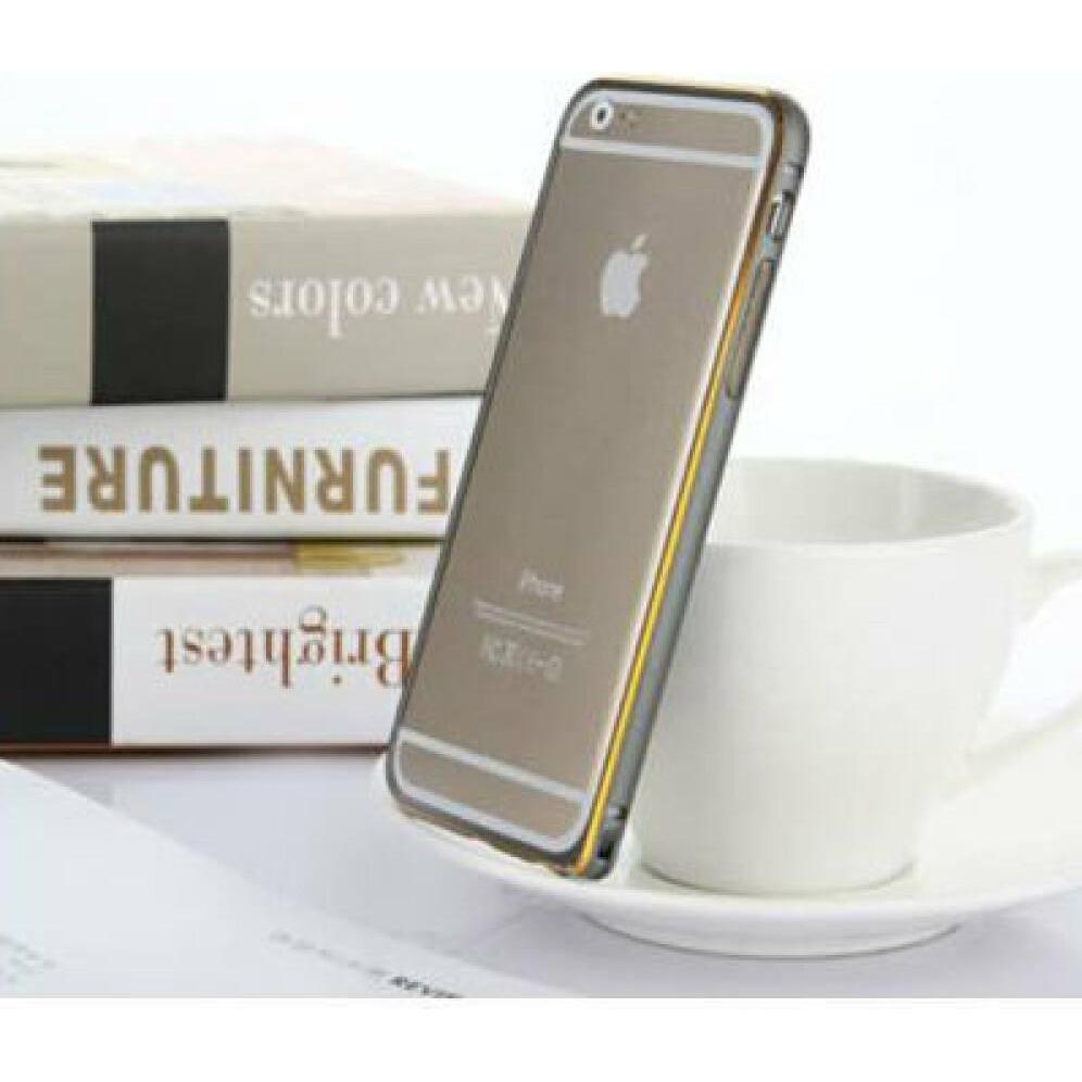 Okmore Metal Bumper für iPhone 6 gold (Apple iPhone 6), Smartphone Hülle, Gold