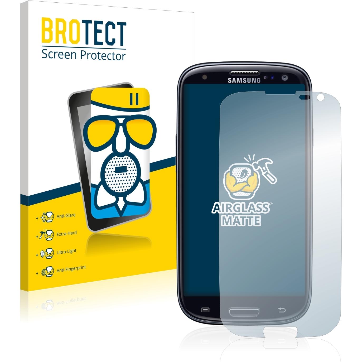Thumbnail - BROTECT AirGlass Panzerglasfolie Matt (1 Stück, Samsung Galaxy S21), Smartphone Schutzfolie, Grau