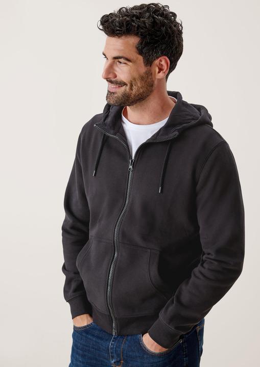 Produktbild s.Oliver Sweatshirt Jacke Sweatjacke mit Kapuze (S)