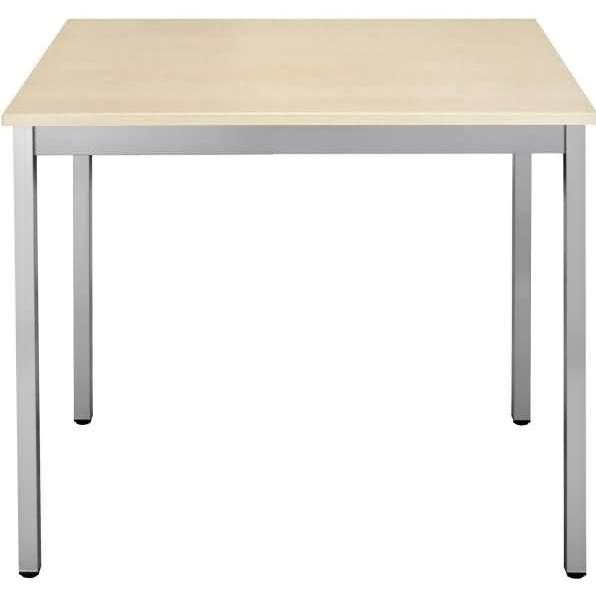Bisley, Schreibtisch, Mehrzwecktisch rechteckig Gestell aus Stahl 30 x 30 mm pulverbeschichtet