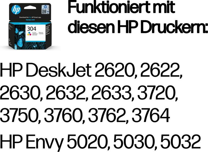Image du produit HP 304 (M, C, Y)