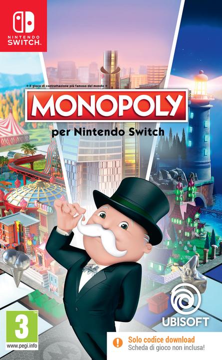 Image du produit Ubisoft Monopoly Switch (Code in Box) (Switch, IT)