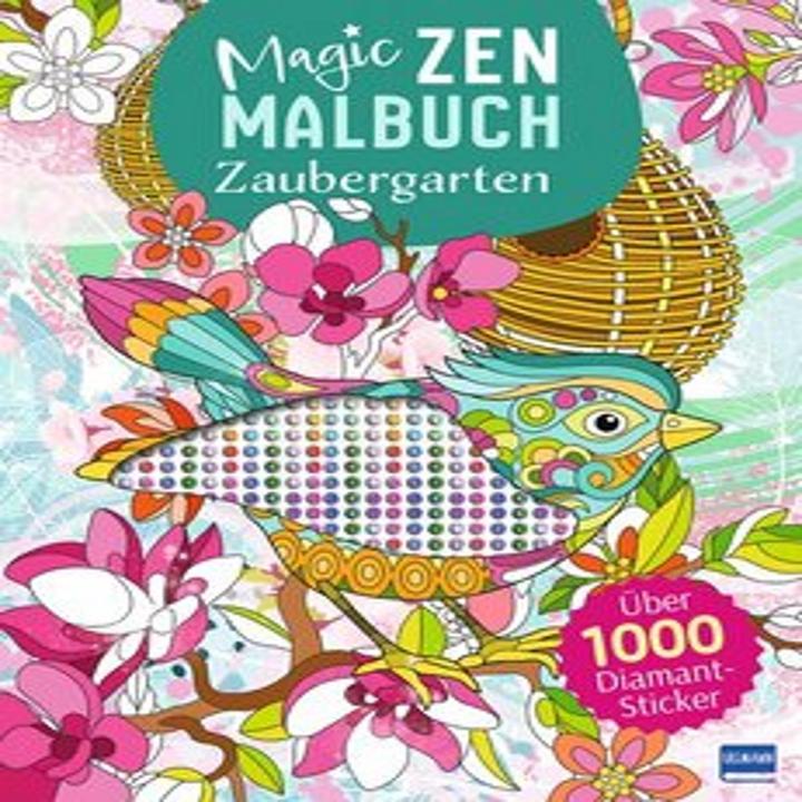 Actual product image Magic Zen Malbuch - Zaubergarten