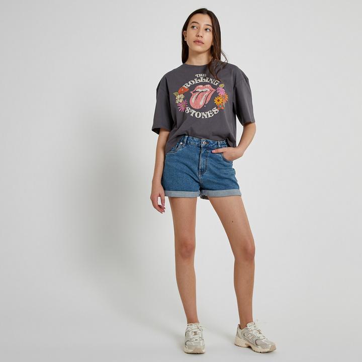 Image du produit La Redoute Collections Short en jean taille haute