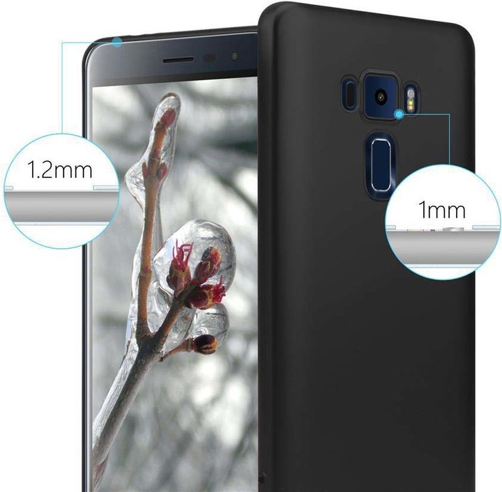 Produktbild Cadorabo TPU Hülle für Asus ZenFone 3 (5.2 Zoll) Matt Metallic