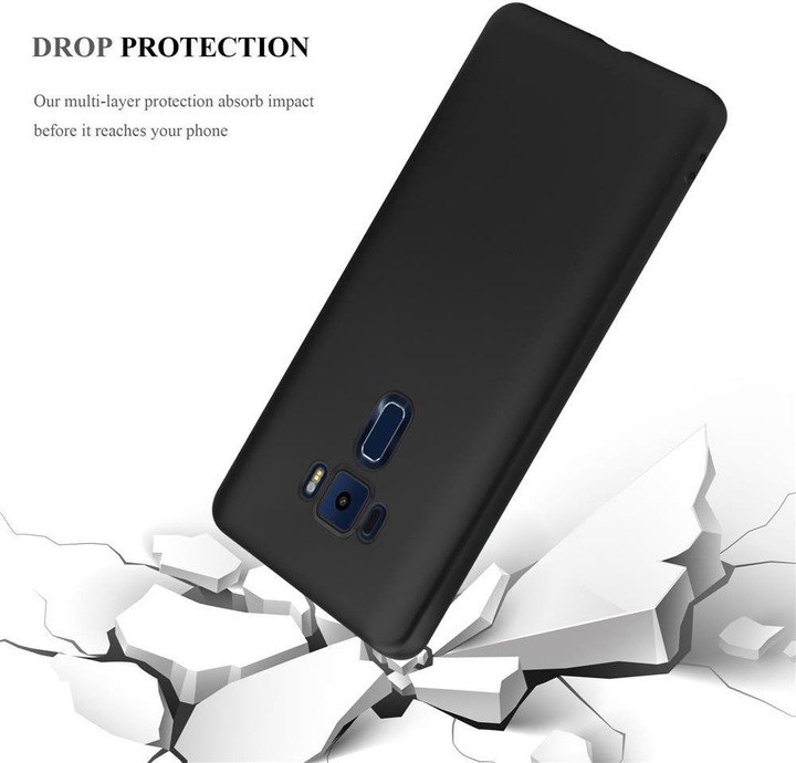 Produktbild Cadorabo TPU Hülle für Asus ZenFone 3 (5.2 Zoll) Matt Metallic