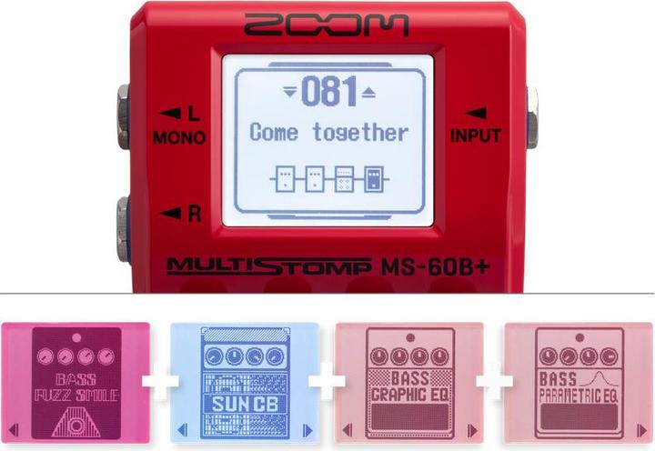 Produktbild Zoom MS-60B+ (E-Gitarre)