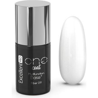 Excellent PRO, Smalto per unghie, One Coat Multifunction Base Fiber Hybrid Base Porcelain 7g (Base Coat)