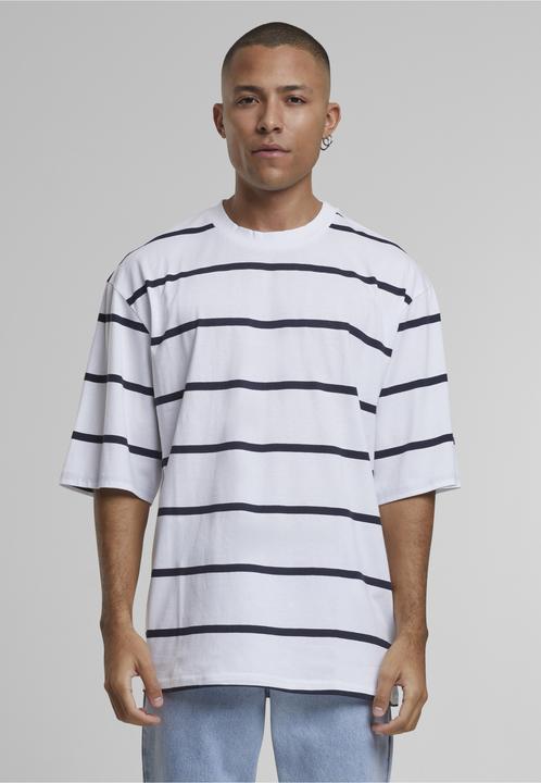 Produktbild Urban Classics Oversized Sleeve Modern Stripe Tee - 139403 (L)