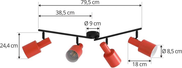 Immagine prodotto Lindby Ovelia (E27)