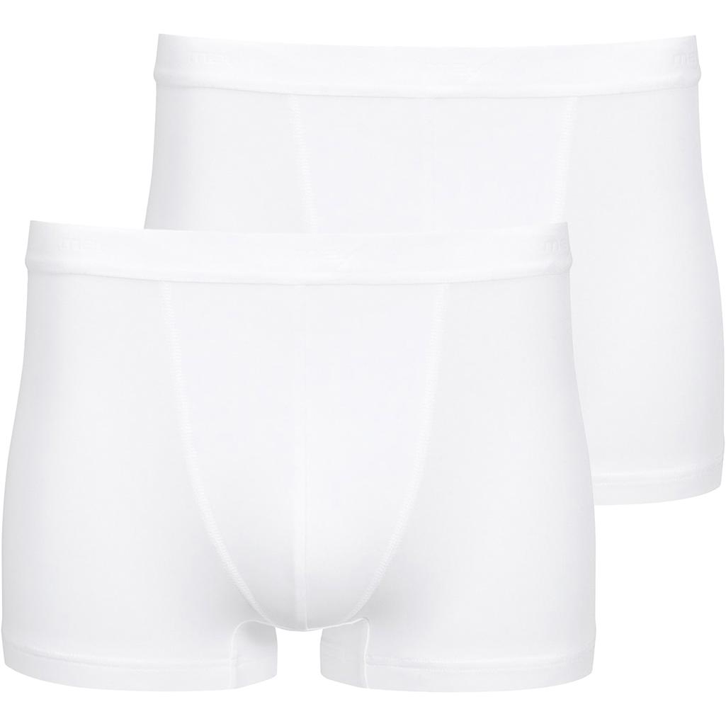 Mey, Herren, Unterhosen, 2er Pack Cool 415 Retro Short / Pant, Weiss, (XL, 2er Pack)