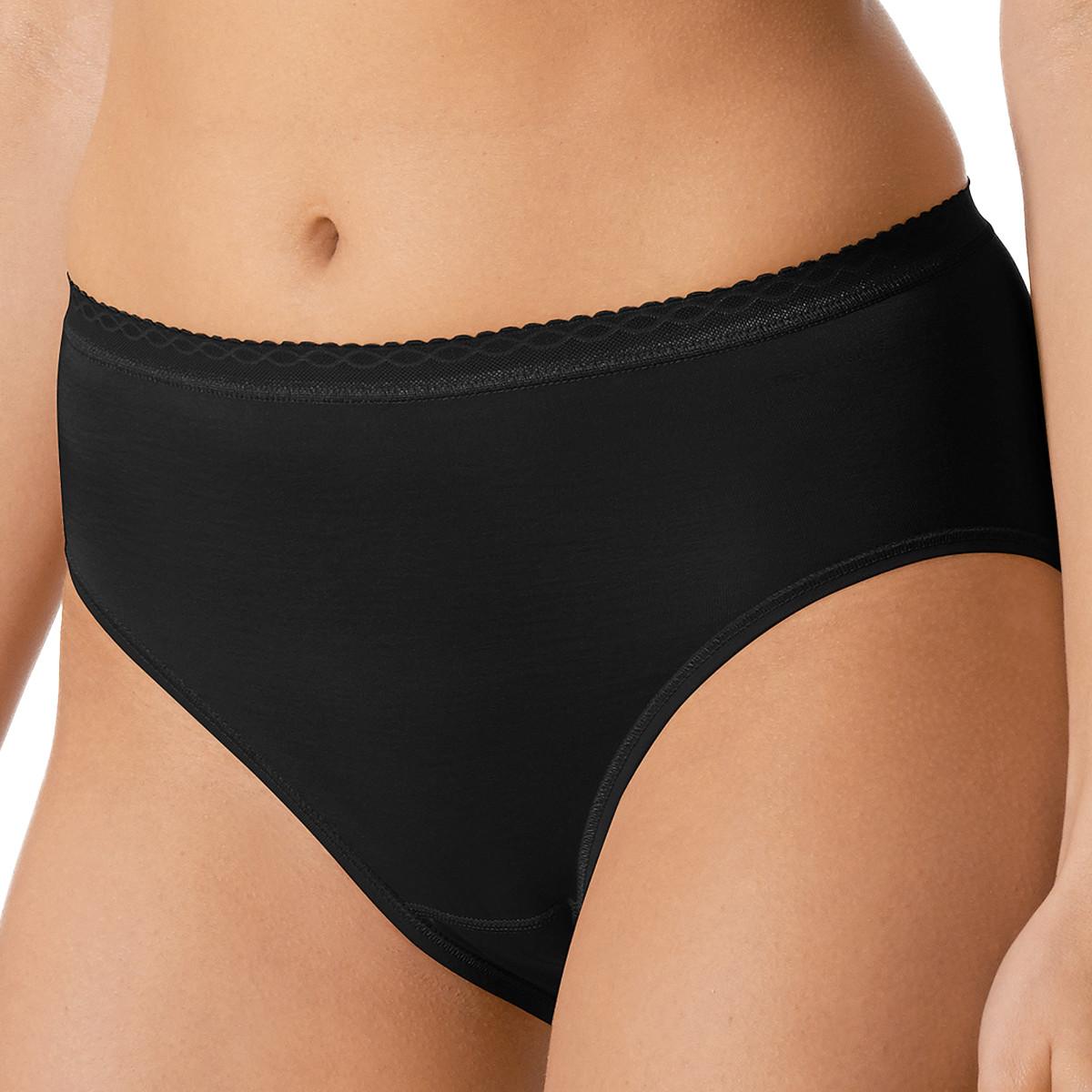 Thumbnail - Mey, Damen, Unterhosen, 2er Pack Lights Hüftslip, Schwarz, (40, 2er Pack)