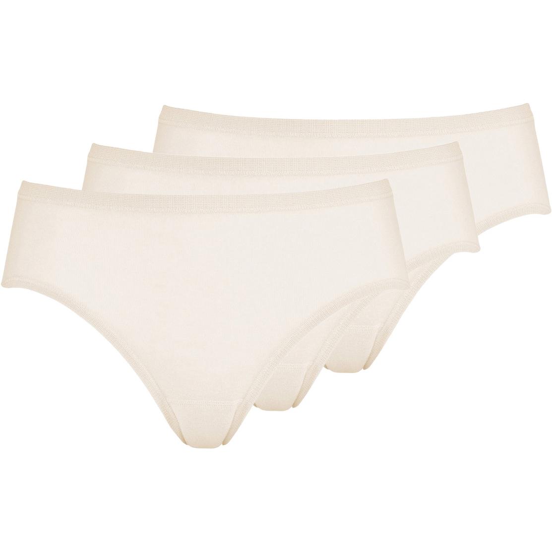 Mey, Damen, Unterhosen, 3er-Pack 2000 Hüftslip, Beige, (40, 3er Pack)