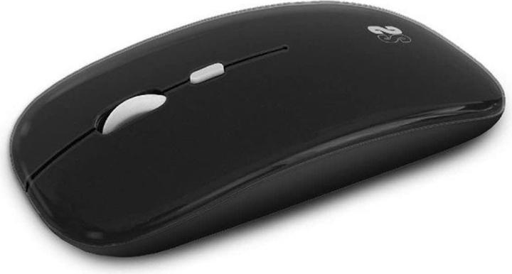 Actual product image Subblim Raton Dual Flat Rate Mouse Black Rechargeable (Wireless)
