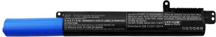 Produktbild CoreParts Laptop Battery for Asus (2600 mAh)
