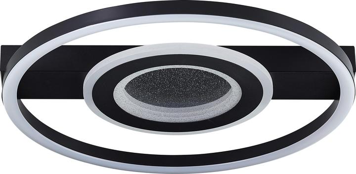 Actual product image Brelight Queens LED ceiling light 37cm inside round black (2400 lm)