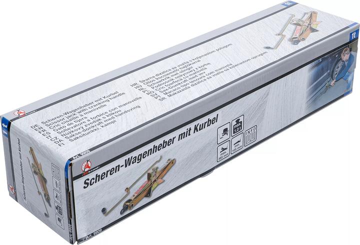 Image du produit BGS Cric cisaille à manivelle | 1 t