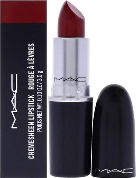 Actual product image MAC Cosmetics Lipstick (Brave Red)