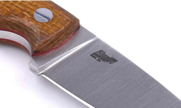 Actual product image Brisa Scara 60 Mustard Micarta (6.10 cm)