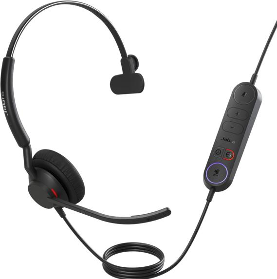 Produktbild Jabra Engage 40 Inline Link USB (Kabelgebunden, USB-C, Cisco, Google Meet, Microsoft Teams, Unify, Zoom)