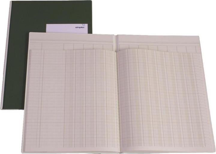 Simplex Livre de statistiques avec tête coupée (80 x)