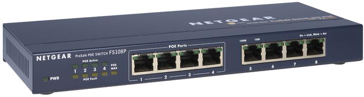 Produktbild Netgear Fs108p (8 Ports)