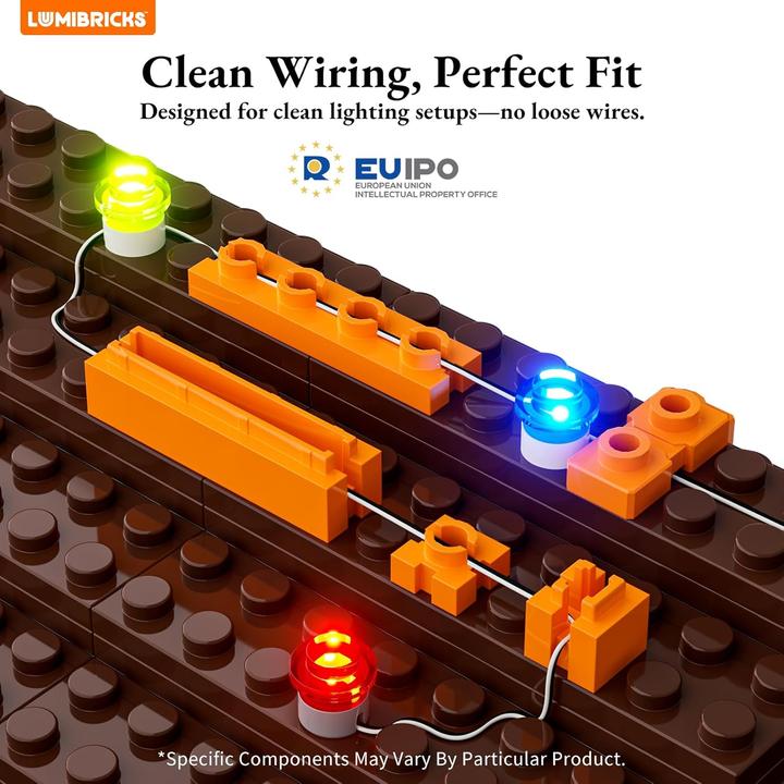 Actual product image Lumibricks Waterfall Cabin