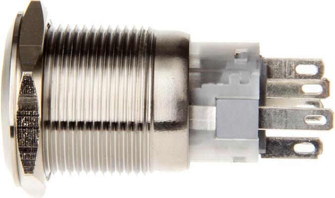 Actual product image DimasTech Vandalism button 19mm - Silverline