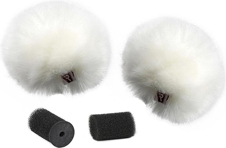 Image du produit Rycote Paire de lavallière blanche Windjammer (Peaux)
