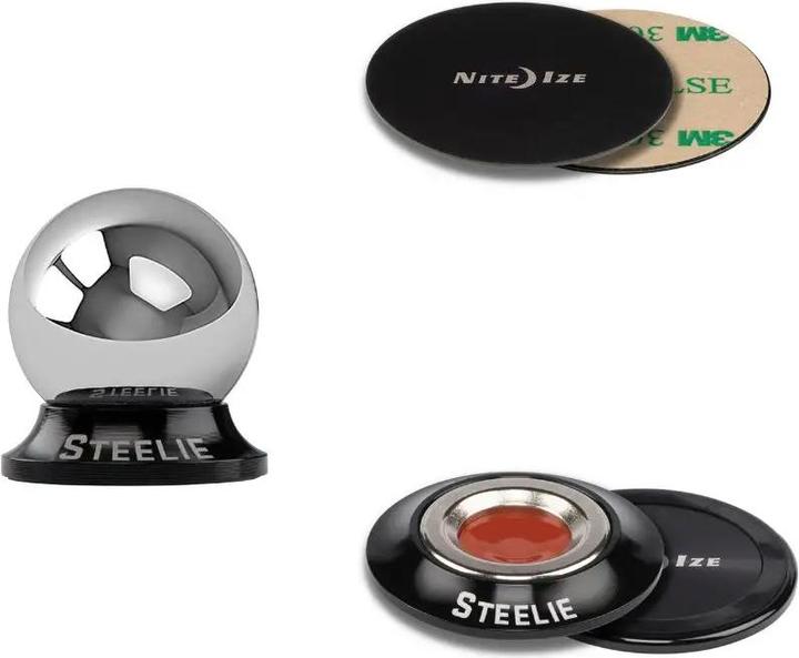 Actual product image Nite Ize Steelie® Orbiter™ Dash Kit