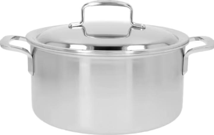 Actual product image Demeyere 5-PLUS 40851-113-0 Saucepan 1.5 l Round Silver (Pot, Stainless steel)
