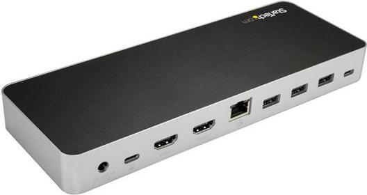 Produktbild StarTech Dual USB C Dock - Windows - Pd (USB-C, 5 Ports)