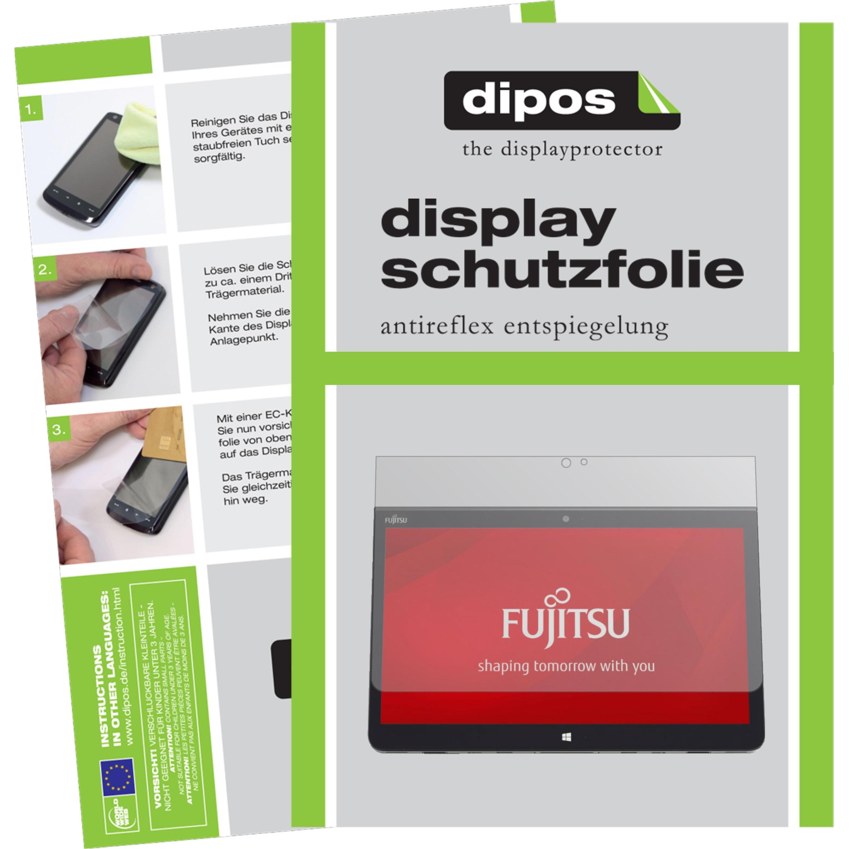 Dipos Displayschutzfolie Antireflex (2 Stück, Stylistic Q736), Tablet Schutzfolie