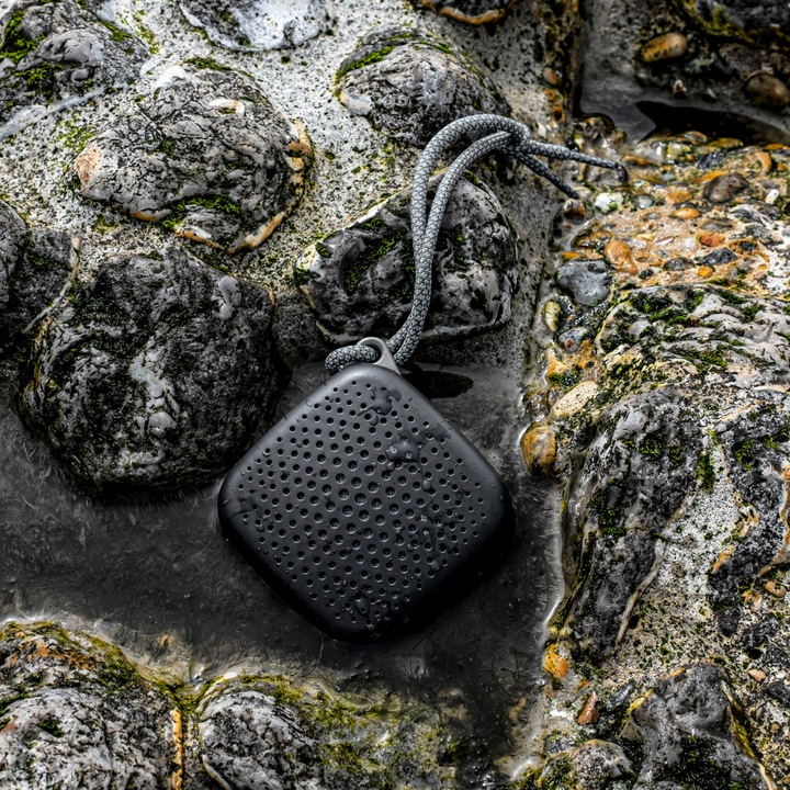 Actual product image Boompods Tide Square Speker Rhythm Black (2.50 h, Rechargeable battery operated)