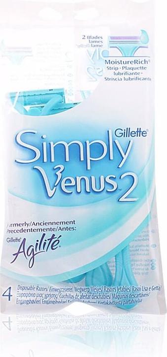 Image du produit Gillette VENUS 2 SIMPLY maquinilla desechable 4 uds