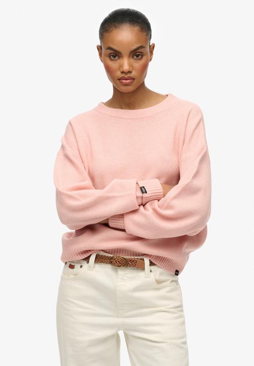 Image du produit Superdry Pull à encoulure ras du cou ample femme (M)