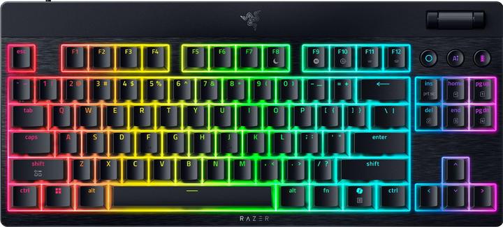 Produktbild Razer BlackWidow V4 Low-profile Tenkeyless HyperSpeed (USA, Kabelgebunden, Kabellos)
