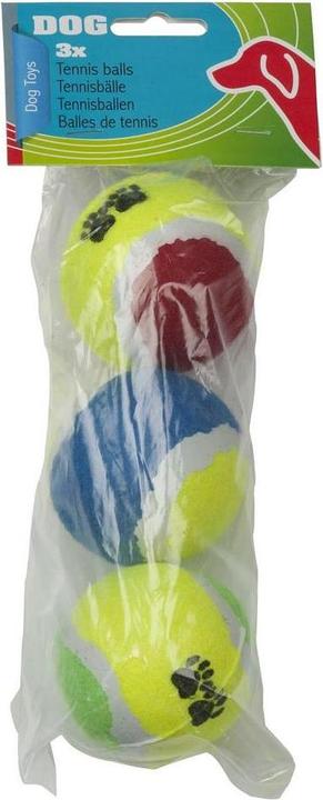 Actual product image Pet Toys Set of 3 tennis balls for dogs (Ball toy dog)