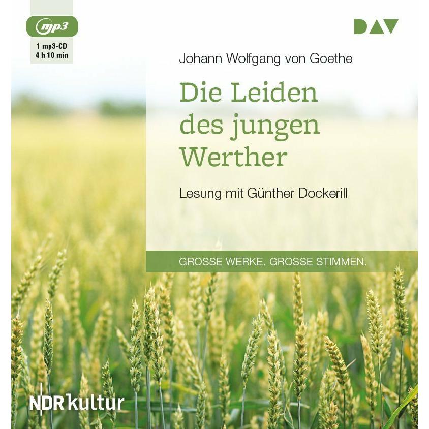Die Leiden des jungen Werther, Hörbücher von Johann Wolfgang von Goethe, Günther Dockerill