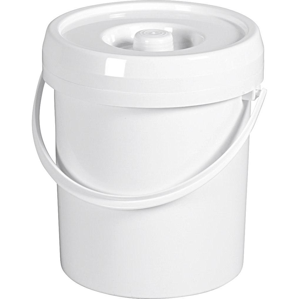 Lockweiler Windeleimer mit Deckel weiss 7 L