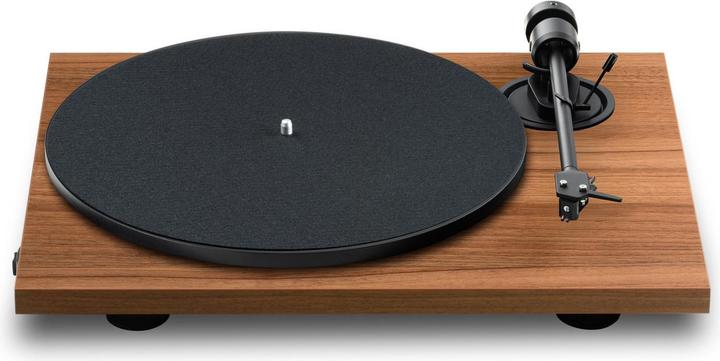 Immagine prodotto Pro-Ject E1.2 + Pick It MM E - Walnuss / Plattenspieler / Gurt / Cinch-Kabel 1,23 m (Manuale)