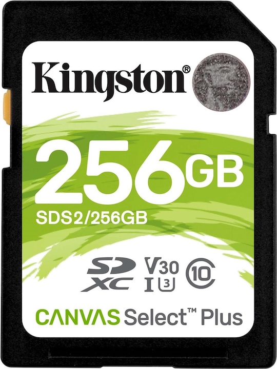 Kingston Canvas Select Plus (256 GB, SDXC, U3, UHS-I)