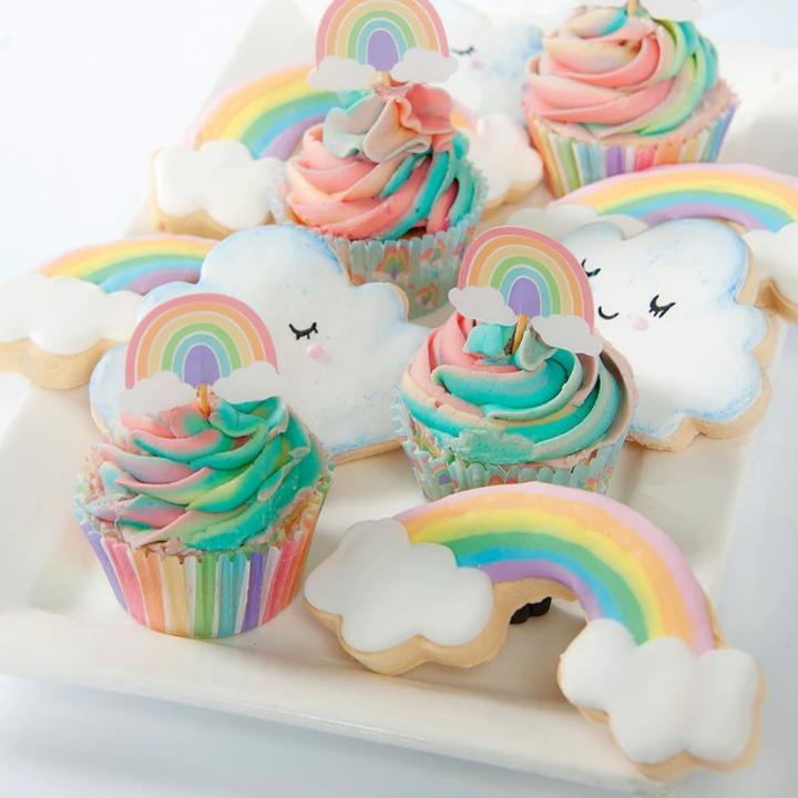 Produktbild Creative Party Ausstecher Regenbogen, 12 x 7 cm