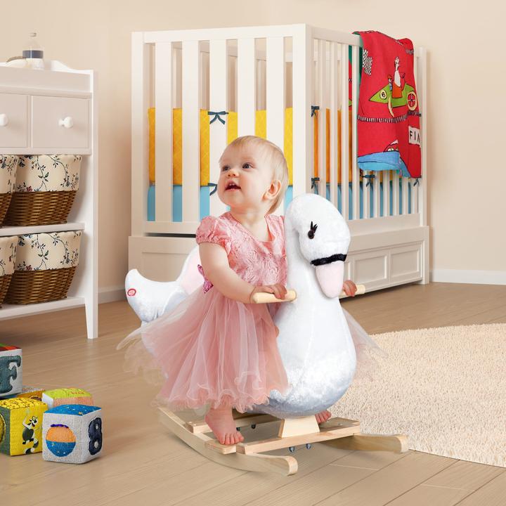 Actual product image Jamb Swan rocking animal